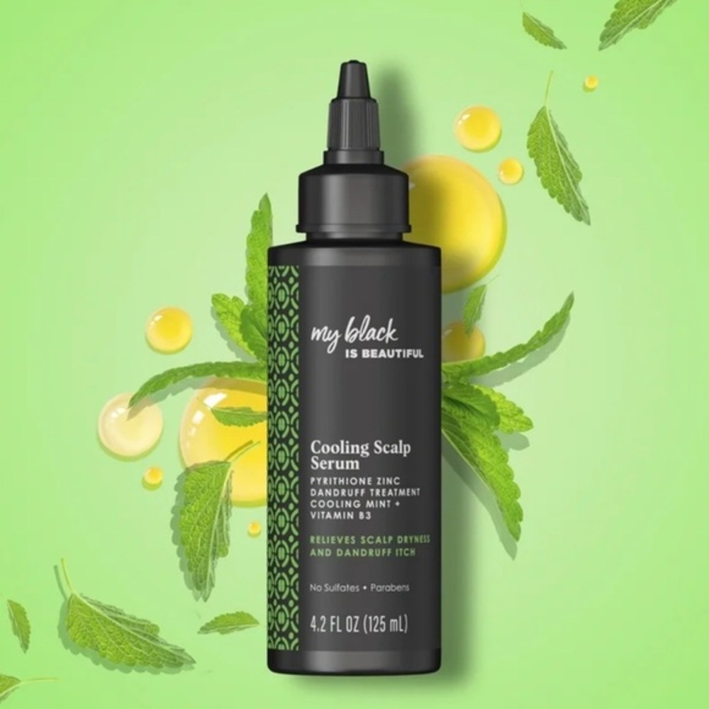 NWT My Black Is Beautiful Cooling Scalp Serum,Sulfate Free, Paraben Free.